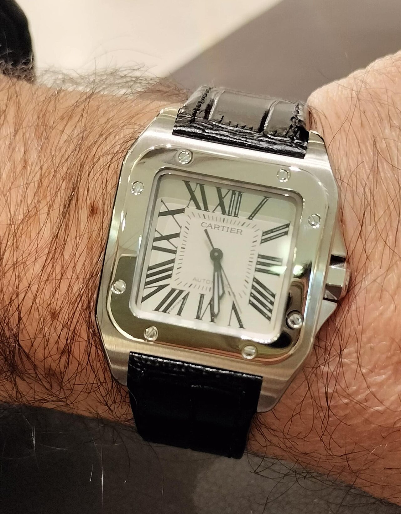 Cartier Santos 100 watch