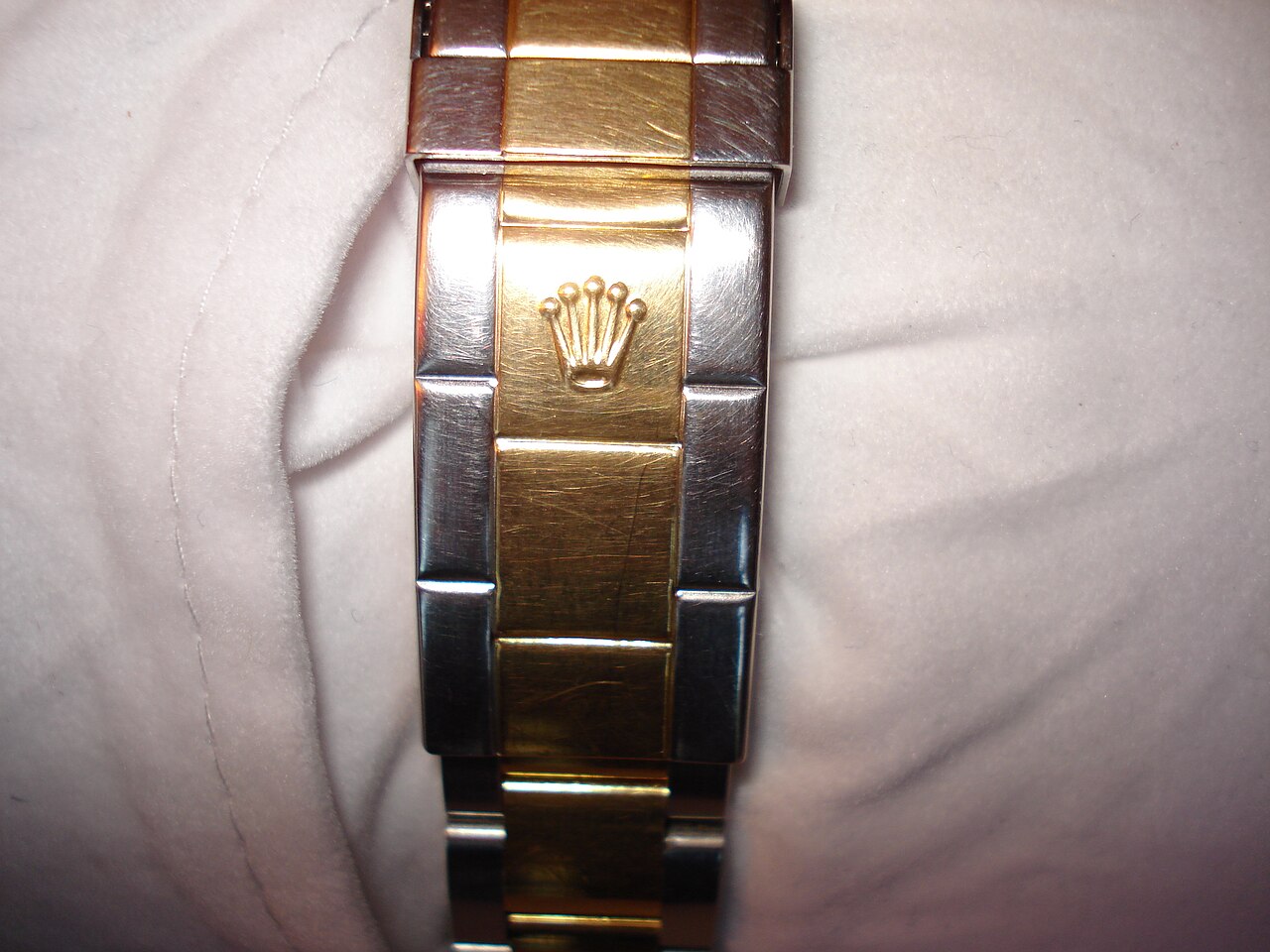 Rolex Submariner 16613 dive watch on steel bracelet