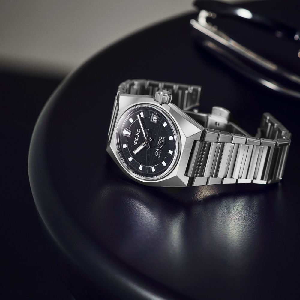 King Seiko Vanac HKF005 on the wrist official Seiko photograph