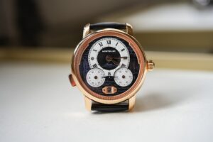 Montblanc Star Legacy Nicolas Rieussec Chronograph Limited Edition 100 dial with luminescent archival inscriptions
