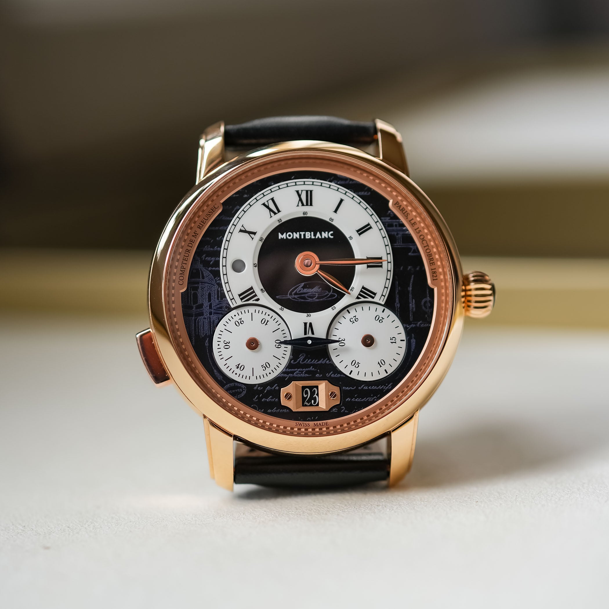 Montblanc Star Legacy Nicolas Rieussec Chronograph Limited Edition 100 on the wrist