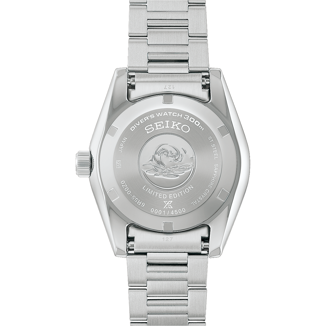 Seiko Prospex 1965 Heritage Diver Fan-Selected HBC011 limited edition caseback engraving
