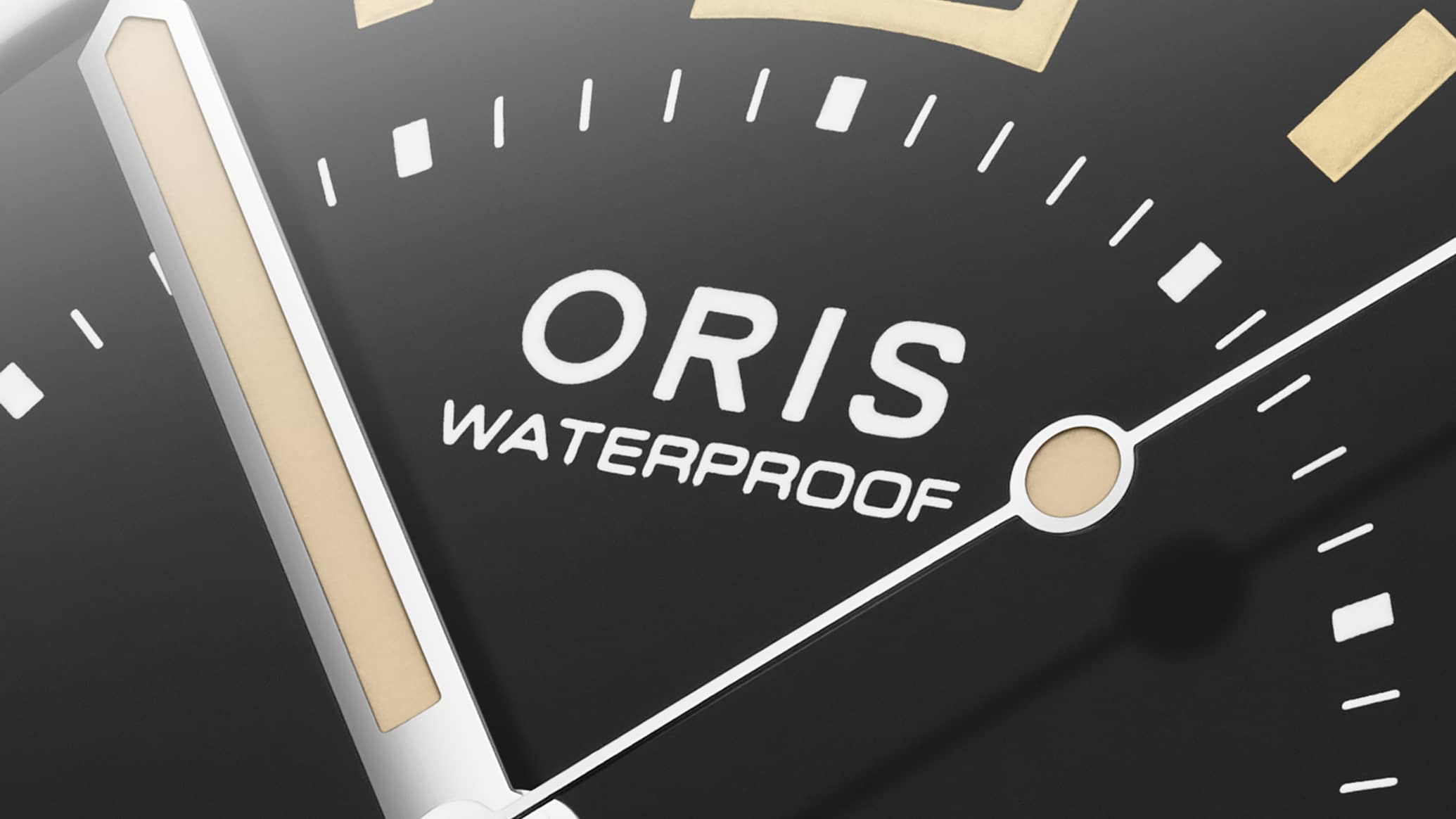 Vintage Oris Waterproof dive watch from 1965 on the original bracelet